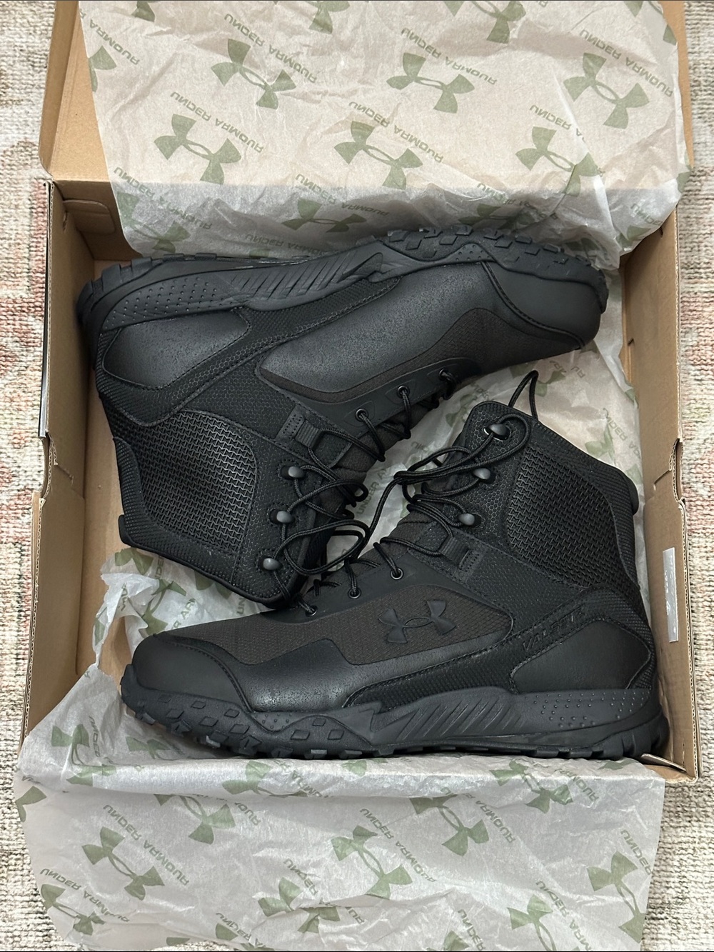 Men’s NWTs Under Armour Valsetz RTS 1.5 4E Extra Wide Boots